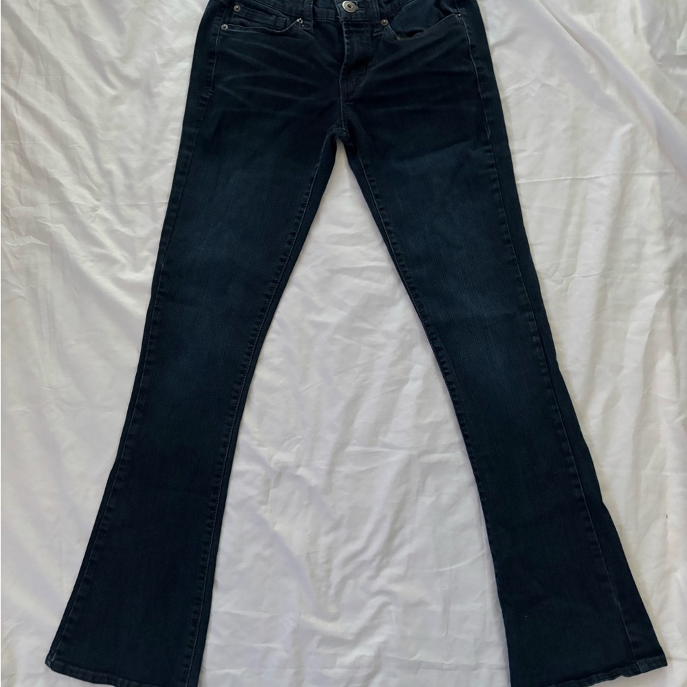 Mudd Black Flare Wide Leg Jeans